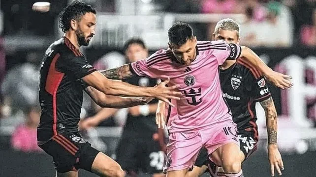 Con el regreso de Lionel Messi, Inter Miami le ganó sobre la hora a DC ...