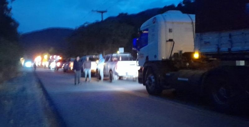 Bloqueo en Campo Quijano: Sigue el corte de la ruta nacional 51