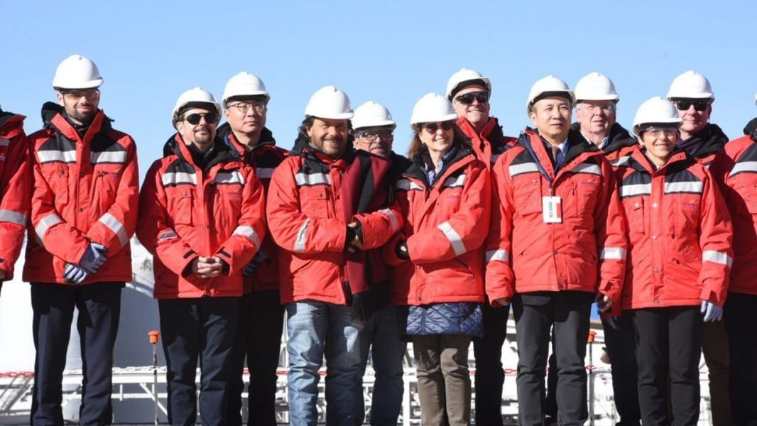 Sáenz y autoridades de Eramine inauguraron la primera mina en ...