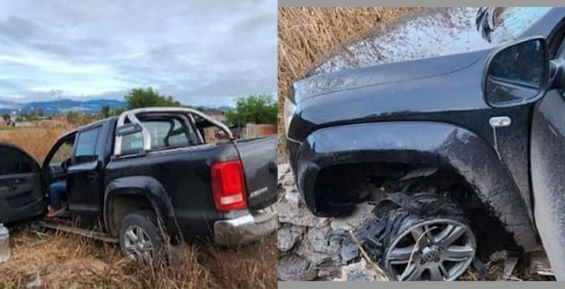 Conductor ebrio perdió el control de la camioneta que manejaba y casi ...